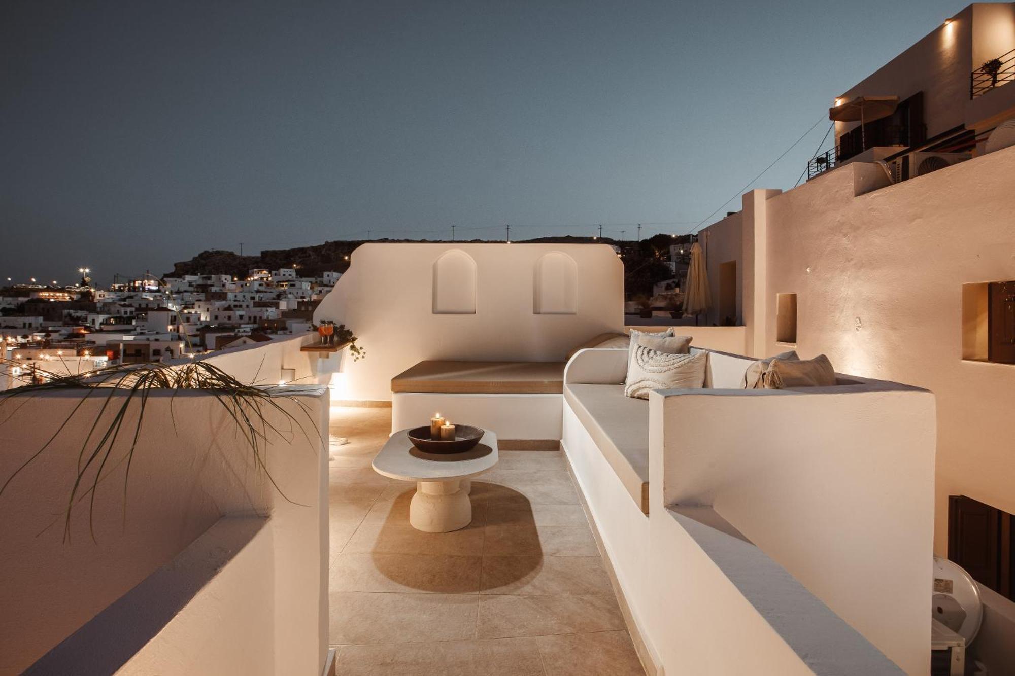 Noema Lindos - Athena Apartment Exteriör bild