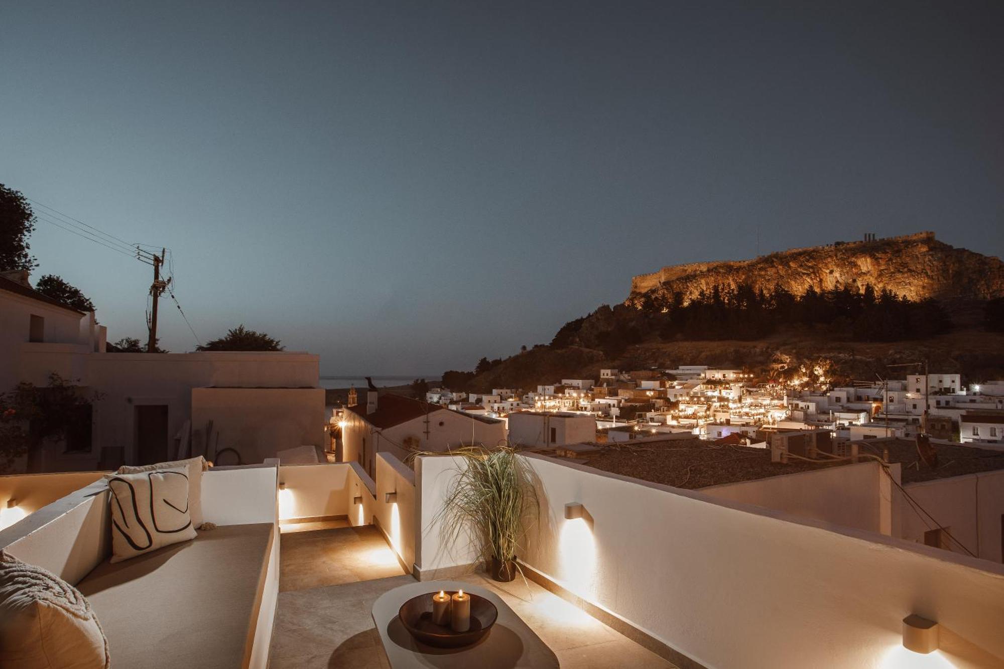 Noema Lindos - Athena Apartment Exteriör bild