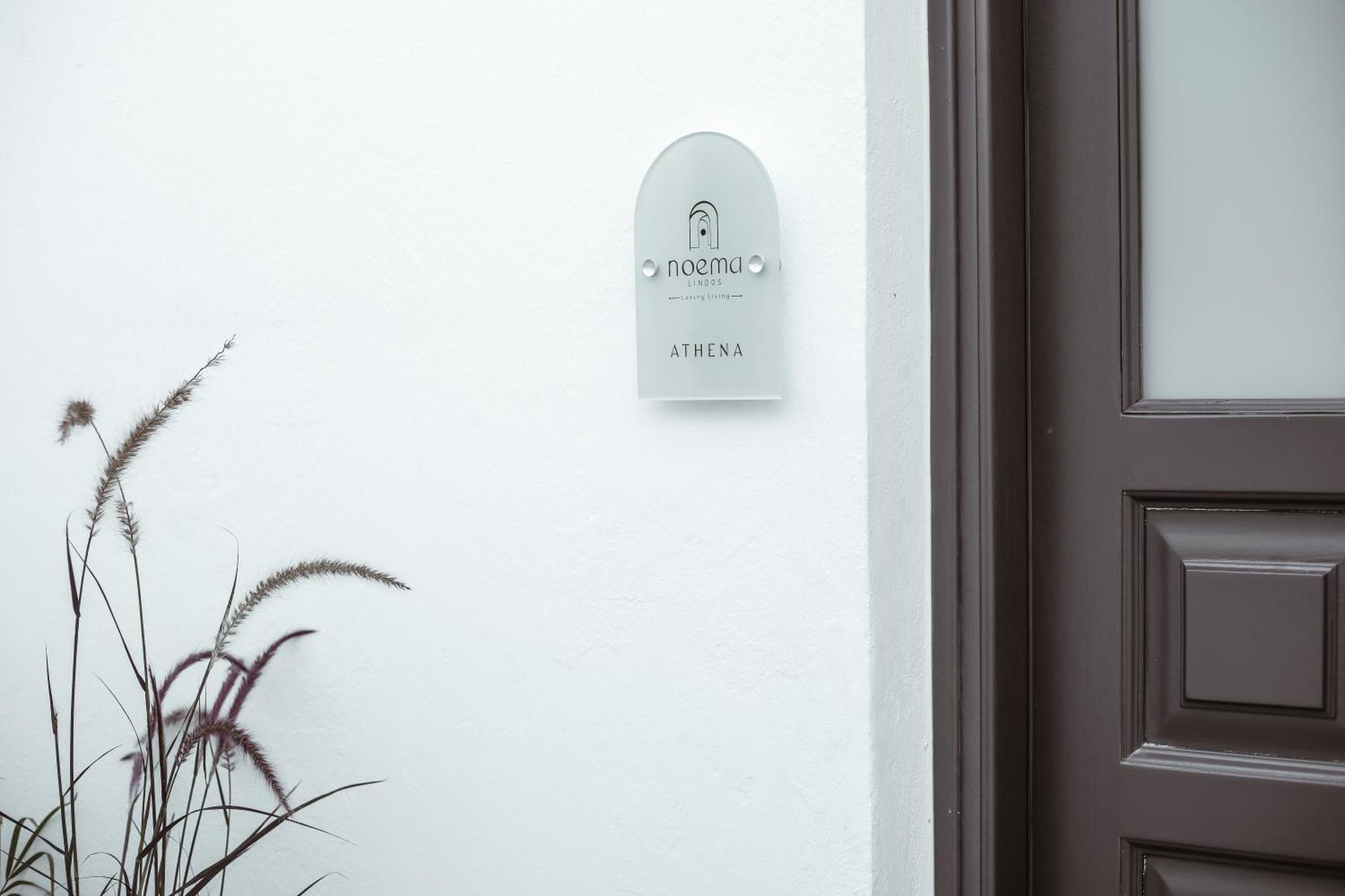 Noema Lindos - Athena Apartment Exteriör bild