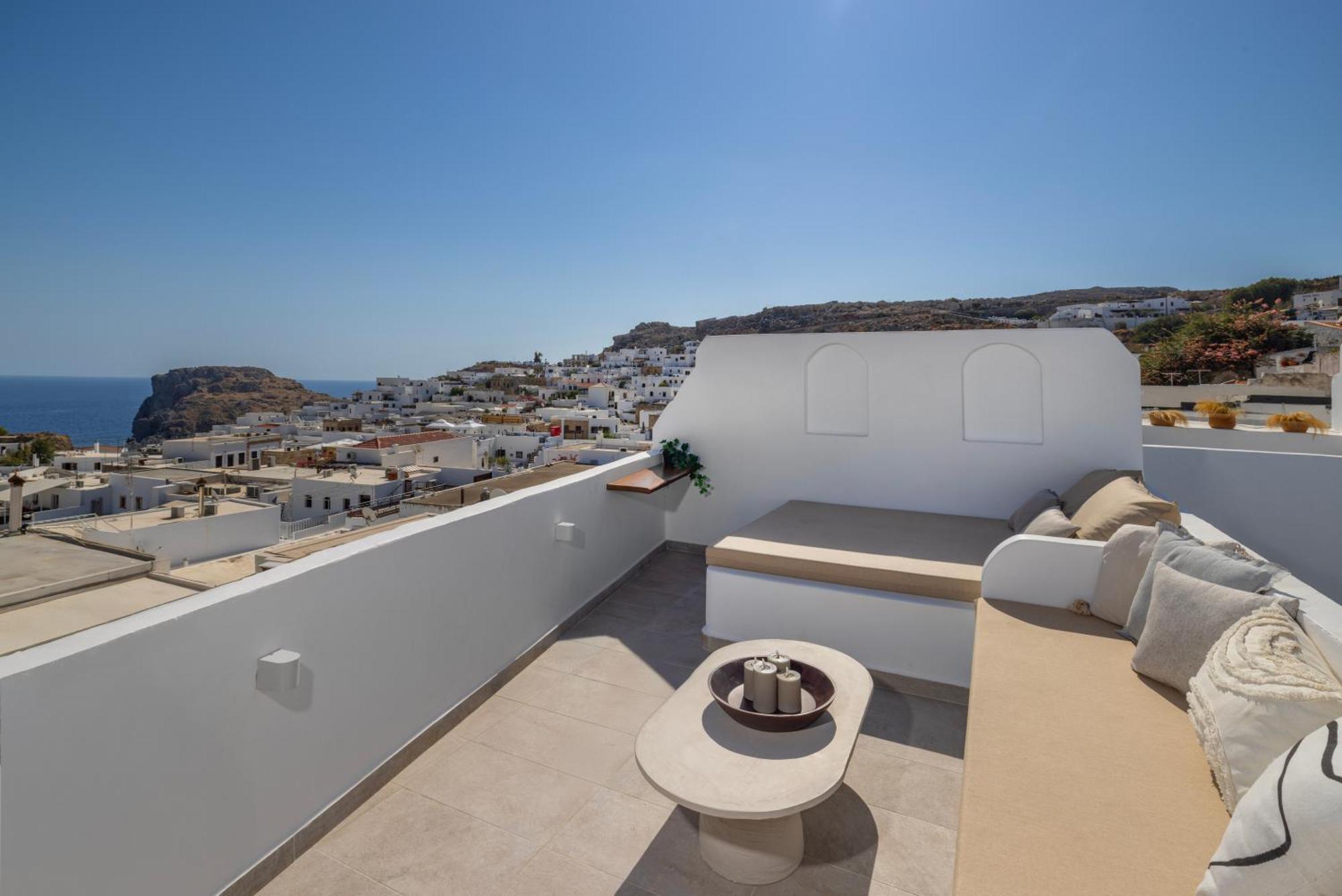 Noema Lindos - Athena Apartment Exteriör bild